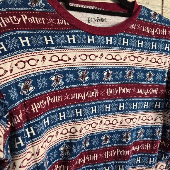 Harry Potter Crew Neck Long Sleeve Shirt Womens SZ M - Picture 3 of 4